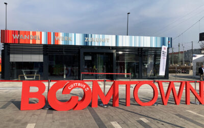 Neues Informationszentrum zum Strukturwandel am Cottbuser Hauptbahnhof