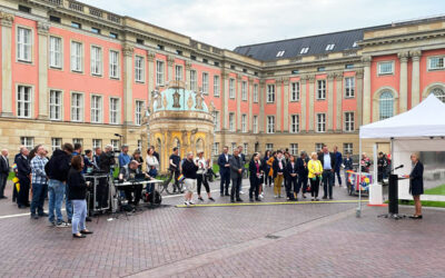 Rainbowday 2022 im Landtag Brandenburg
