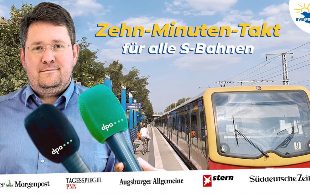 Wir fordern Zehn-Minuten-Takt für alle S-Bahnen in Brandenburg!